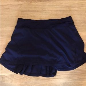 Lululemon purple tall tennis skirt